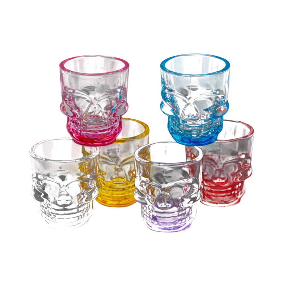 Набор стопок СКУЛЛ КАЛОРС/SKULL COLORS 6шт 50мл