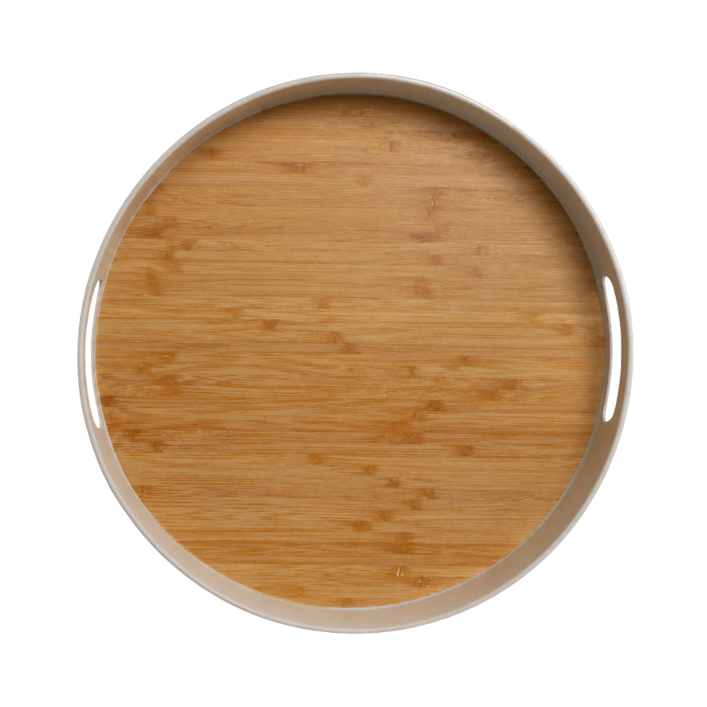 Поднос круглый РЕАЛ БАМБУ/REAL BAMBOO 30см