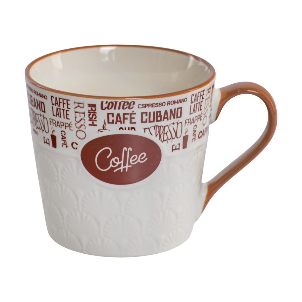 Кружка ЭМБОСС&amp;КОФЕ/EMBOSS&amp;COFFEE 400мл