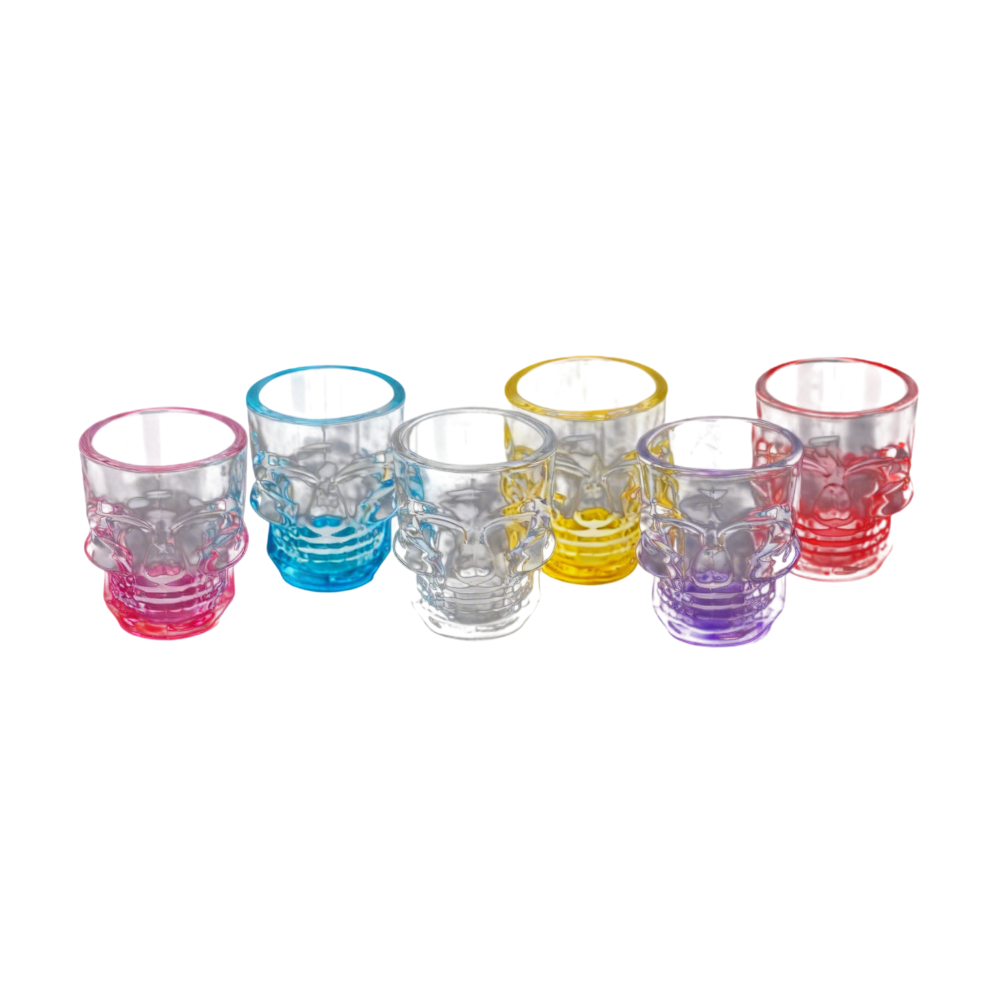 Набор стопок СКУЛЛ КАЛОРС/SKULL COLORS 6шт 50мл